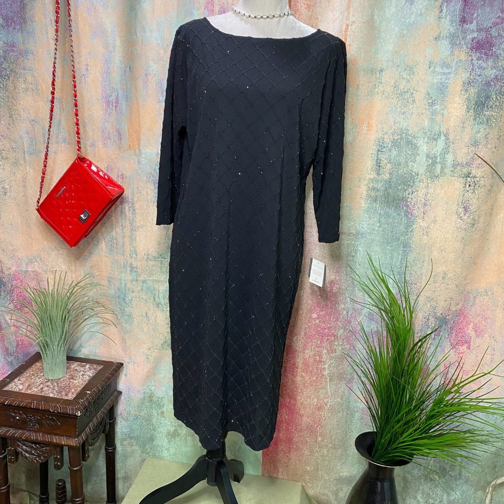 New πLiz Claiborne Beaded Cocktail - Formal Dress